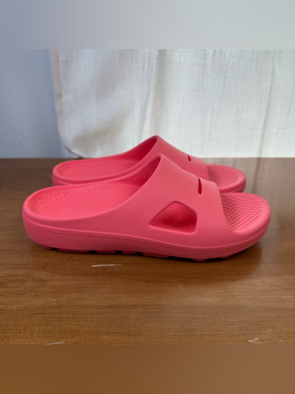 Revitalign Fusion Strive Slide Orthotic Sandals Georgia Peach (Coral) Women’s 7 - Picture 4 of 12